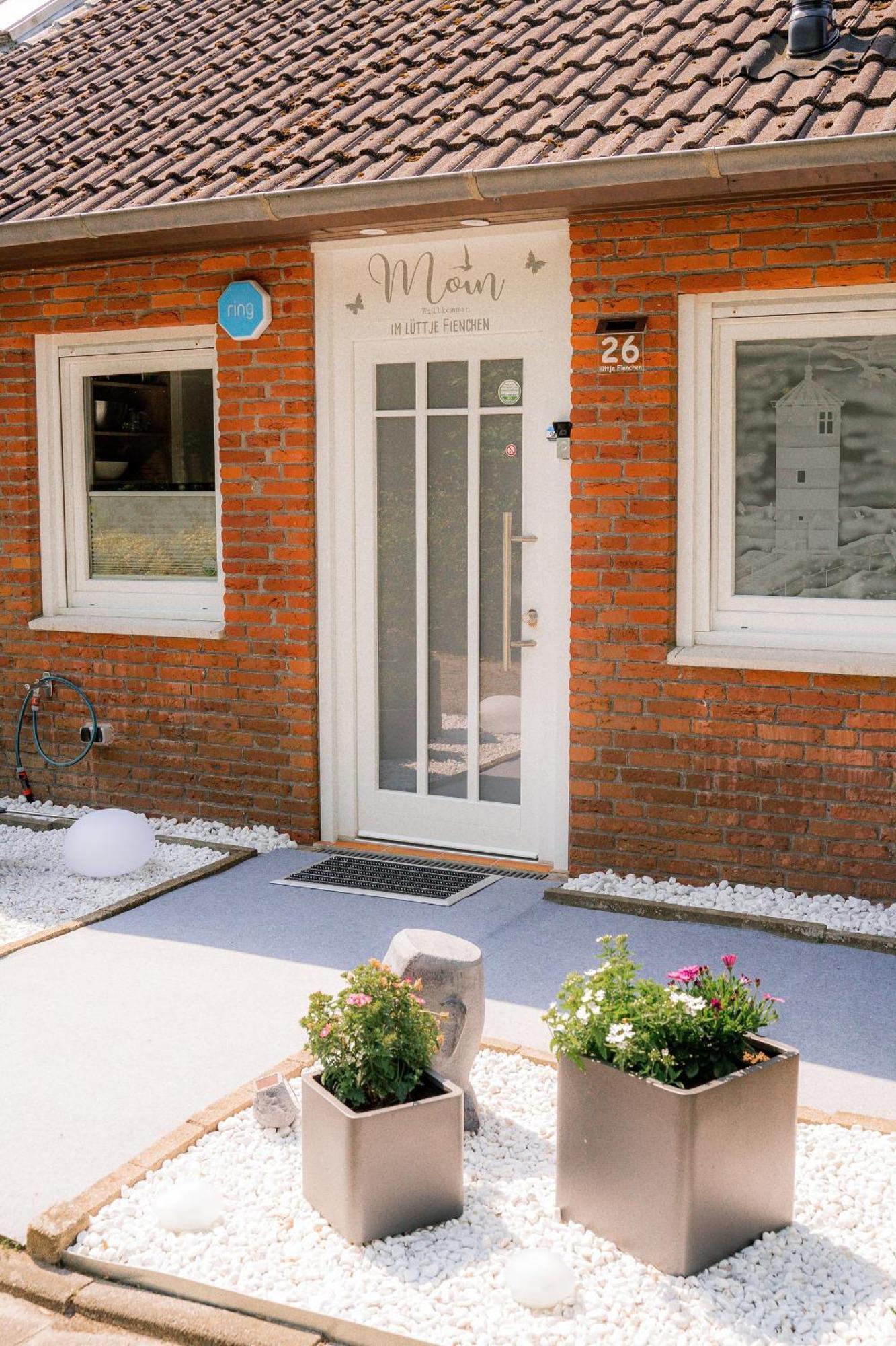 Kleines Ferienhaus Bei Greetsiel - Hunde Willkommen Krummhörn 외부 사진