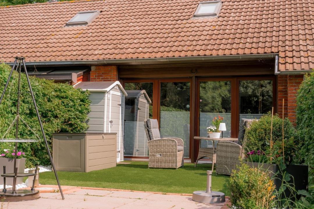 Kleines Ferienhaus Bei Greetsiel - Hunde Willkommen Krummhörn 외부 사진